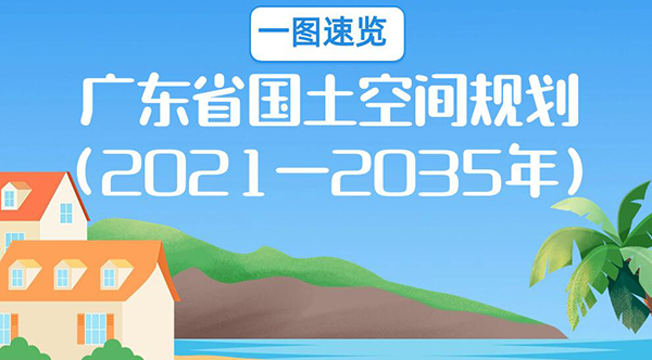 一圖速覽 | 廣東省國土空間規劃（2021—2035年）